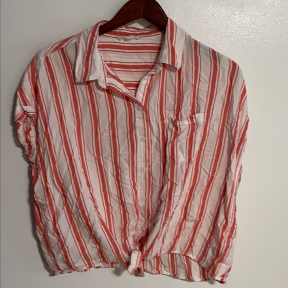 beachlunchlounge striped button down 🏝 shirt